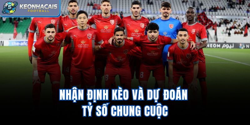 Nhận định kèo và dự đoán tỷ số chung cuộc