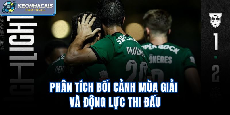 Phân tích bối cảnh mùa giải và động lực thi đấu